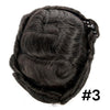 Mens Toupee Human Hair Piece Wigs Replacement System Full Swiss Lace Bleached Knot