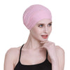 Silk Satin Lined Sleep Cap,Inner 19MM 100% Bulberry Silk Outer Bamboo Viscose Nature Breathable for Hair