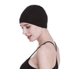 Bamboo Sleep Cap for Hair Loss Home Head Cover for Chemo Women Bike Hard Hat Helmet Liner Cotton Beanie