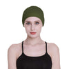 Bamboo Sleep Cap for Hair Loss Home Head Cover for Chemo Women Bike Hard Hat Helmet Liner Cotton Beanie