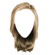 Gabor OWN THE ROOM Long Layered Mid-Length Wig, Easy to Care For Designer Series by Hairuwear, Large Cap Size, GF14-88 Golden Wheat