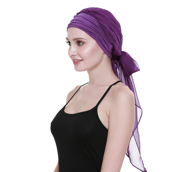 Chemo Turban For Cancer Women Cancer Headwear Headwrap Scarfs Cap