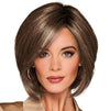 GABOR Glamorize Always Mid-Length Bob Wig With Face Framing Features by Hairuwear, Average Cap, GF44-60SS Sugared Licorice