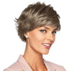 GABOR Gala Luxury Short Textured Wig by Hairuwear, Average Size Cap, G27+ Ginger Mist