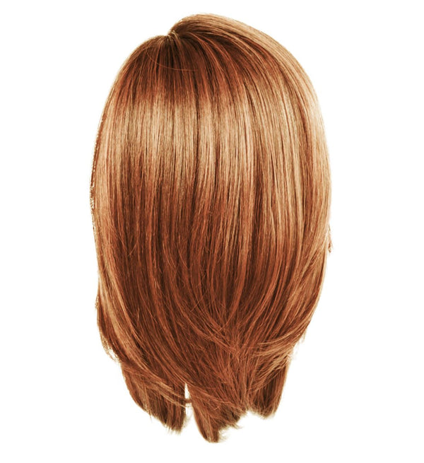 Gabor OWN THE ROOM Long Layered Mid-Length Wig, Easy to Care For Designer Series by Hairuwear, Large Cap Size, GF29-33SS Iced Pumpkin Spice