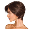 GABOR Best In Class Layered Chin-Length Boycut Wig by Hairuwear, Average Cap, GF56-60 Silver