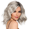 GABOR Dress Me Up Shoulder-Length Pageboy Layered and Wavy Wig by Hairuwear, Average Cap, GF4-6 Black Coffee