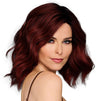 GABOR Dress Me Up Shoulder-Length Pageboy Layered and Wavy Wig by Hairuwear, Average Cap, GF4-6 Black Coffee