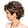 GABOR Royal Tease Layered Short Shag Wig by Hairuwear, 2023 Spring Luxury Collection, Average Cap, GL14-22 Sandy Blonde