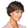 GABOR Gala Luxury Short Textured Wig by Hairuwear, Average Size Cap, G27+ Ginger Mist