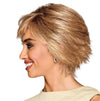GABOR MAKE A STATEMENT Layered Modern Chin-Length Bob Wig, Designer Series by Hairuwear, Average Cap Size, GF4-6 Black Coffee