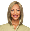 GABOR Forever Chic Shoulder-Length Stylish Tapered Wig by Hairuwear, Average Size Cap, GL27-29 Chocolate Caramel