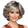 GABOR Gimme Drama Chin-Length Pageboy Long Layered Bob Wig by Hairuwear, Average Cap, GF6-30 Copper Mahogany