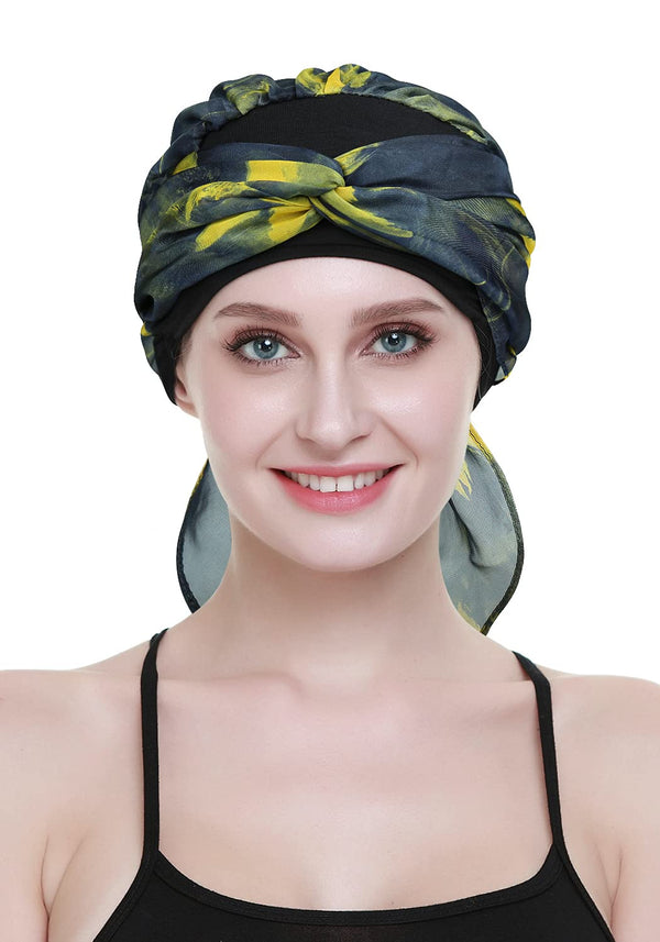 Chemo headwrap skjerf for hårtap Kvinner Kreft Hodeklær Medisinske gaver til alopecia