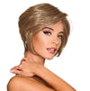 GABOR Best In Class Layered Chin-Length Boycut Wig by Hairuwear, Average Cap, GF56-60 Silver