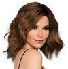 GABOR Dress Me Up Shoulder-Length Pageboy Layered and Wavy Wig by Hairuwear, Average Cap, GF4-6 Black Coffee