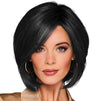 GABOR Glamorize Always Mid-Length Bob Wig With Face Framing Features by Hairuwear, Average Cap, GF44-60SS Sugared Licorice