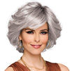GABOR Gimme Drama Chin-Length Pageboy Long Layered Bob Wig by Hairuwear, Average Cap, GF6-30 Copper Mahogany