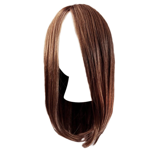 GABOR Front Cover Layered Long Bob Style Wig, Hand-Tied Mono Top by Hairuwear, Average Cap - GF14-22SS Wheat