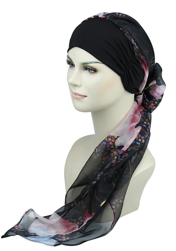 Chemo headwrap skjerf for hårtap Kvinner Kreft Hodeklær Medisinske gaver til alopecia