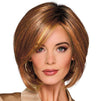 GABOR Glamorize Always Mid-Length Bob Wig With Face Framing Features by Hairuwear, Average Cap, GF44-60SS Sugared Licorice