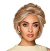GABOR MAKE A STATEMENT Layered Modern Chin-Length Bob Wig, Designer Series by Hairuwear, Average Cap Size, GF4-6 Black Coffee