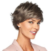 GABOR Gala Luxury Short Textured Wig by Hairuwear, Average Size Cap, G27+ Ginger Mist