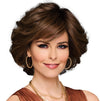 GABOR Gimme Drama Chin-Length Pageboy Long Layered Bob Wig by Hairuwear, Average Cap, GF6-30 Copper Mahogany