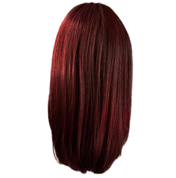 GABOR Front Cover Layered Long Bob Style Wig, Hand-Tied Mono Top by Hairuwear, Average Cap - GF14-22SS Wheat