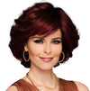 GABOR Gimme Drama Chin-Length Pageboy Long Layered Bob Wig by Hairuwear, Average Cap, GF6-30 Copper Mahogany