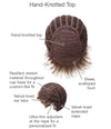 Gabor Incentive Short Layered Hand-Tied Wig by Hairuwear, Petite Cap Size, G17+ Vanilla Mist