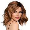 GABOR Dress Me Up Shoulder-Length Pageboy Layered and Wavy Wig by Hairuwear, Average Cap, GF4-6 Black Coffee