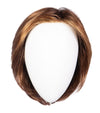 GABOR All Too Well Layered Chin-Length Wig, Textured Chic Cut Hair Wig by Hairuwear, Average Cap, GL8-10 Dark Chestnut
