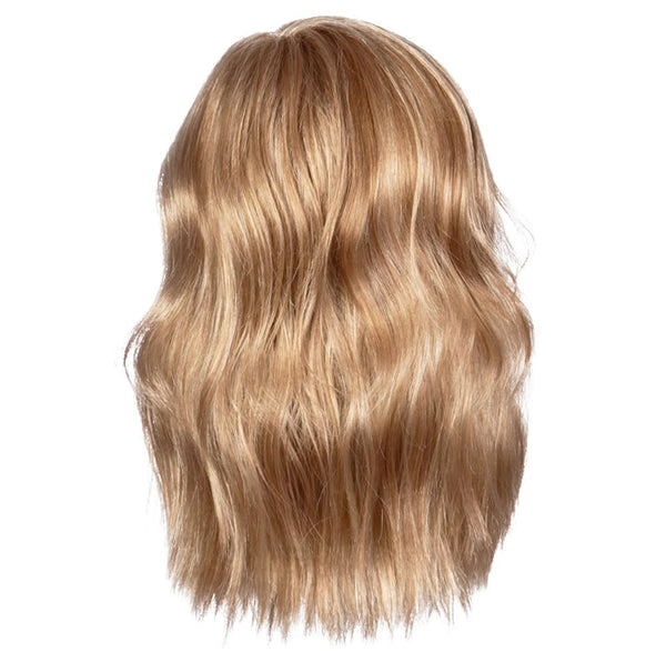 GABOR Love Wave Layered Shoulder-Length Wig With Soft Barrel Curled Waves by Hairuwear, Average Cap, GL15-26SS Buttered Toast