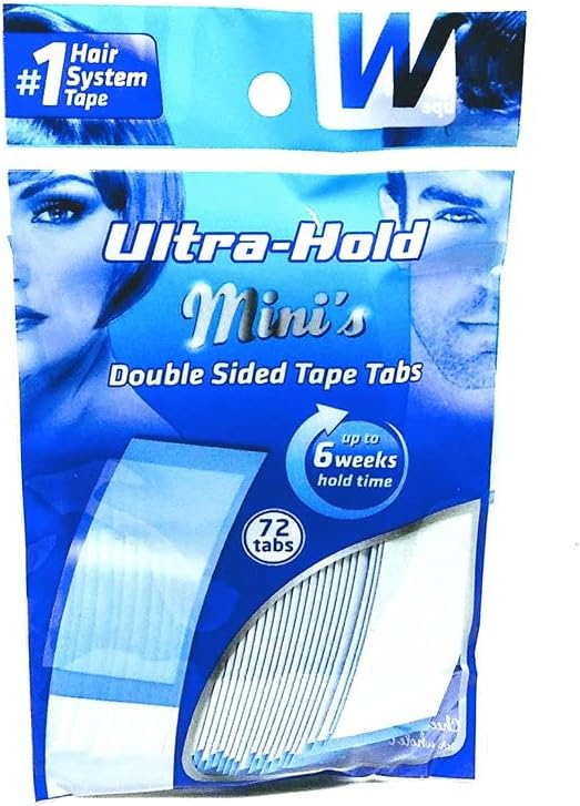 WALKER TAPES. ULTRA HOLD MINI STRIPS. 72 PER BAG