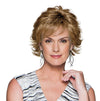 Gabor Carte Blanche Short Fluff-Back Silhouette Wig by Hairuwear, Average Size Cap, G2+ Licorice Mist