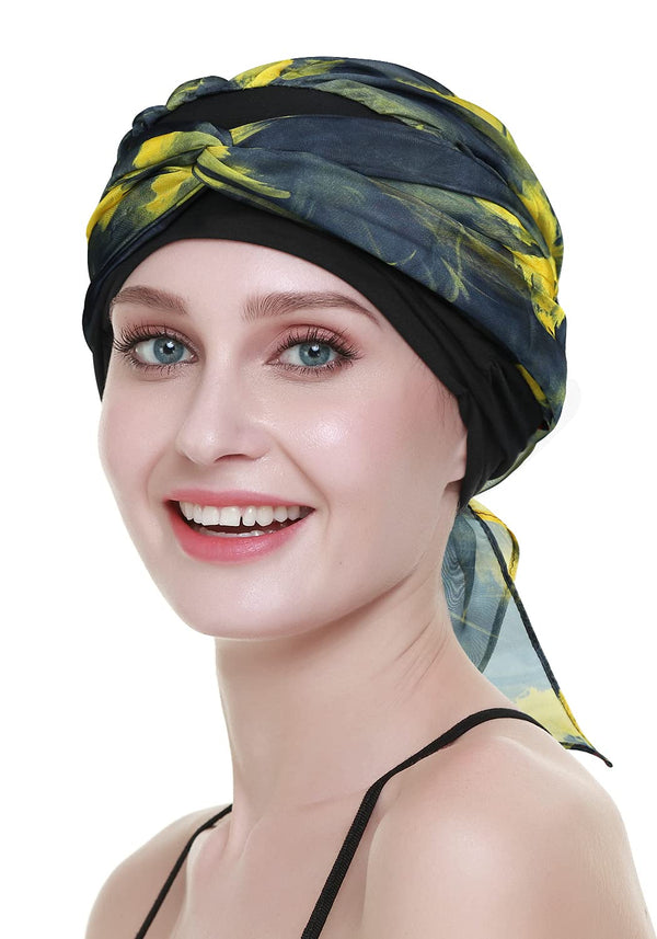 Chemo headwrap skjerf for hårtap Kvinner Kreft Hodeklær Medisinske gaver til alopecia