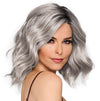 GABOR Dress Me Up Shoulder-Length Pageboy Layered and Wavy Wig by Hairuwear, Average Cap, GF4-6 Black Coffee
