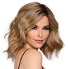GABOR Dress Me Up Shoulder-Length Pageboy Layered and Wavy Wig by Hairuwear, Average Cap, GF4-6 Black Coffee