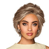 GABOR MAKE A STATEMENT Layered Modern Chin-Length Bob Wig, Designer Series by Hairuwear, Average Cap Size, GF4-6 Black Coffee