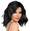 GABOR Dress Me Up Shoulder-Length Pageboy Layered and Wavy Wig by Hairuwear, Average Cap, GF4-6 Black Coffee