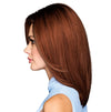 GABOR OWN THE ROOM Long Layered Mid-Length Wig, Easy to Care For Designer Series by Hairuwear, Average Cap Size, GF4-6 Black Coffee