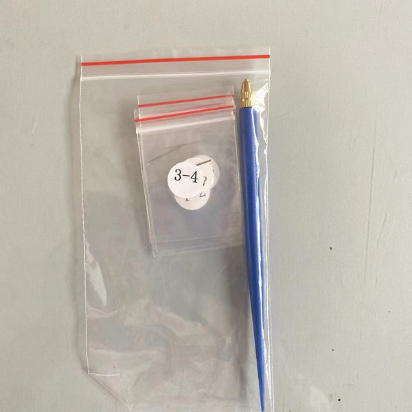 4 Size Ventilating Needle (1-1,1-2,2-3,3-4)&1Plastic Holder For Making Lace Wig/Closure/Frontal Ventilating Needle Net Needle