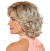 GABOR Blushing Beauty Mid-Length Barrel Curl Wig by Hairuwear, Average Size Cap, GL12-16 Golden Walnut