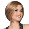 GABOR Opulence Chin-Length Modern Page Wig by Hairuwear, Large Cap, GL16-27 Buttered Biscuit