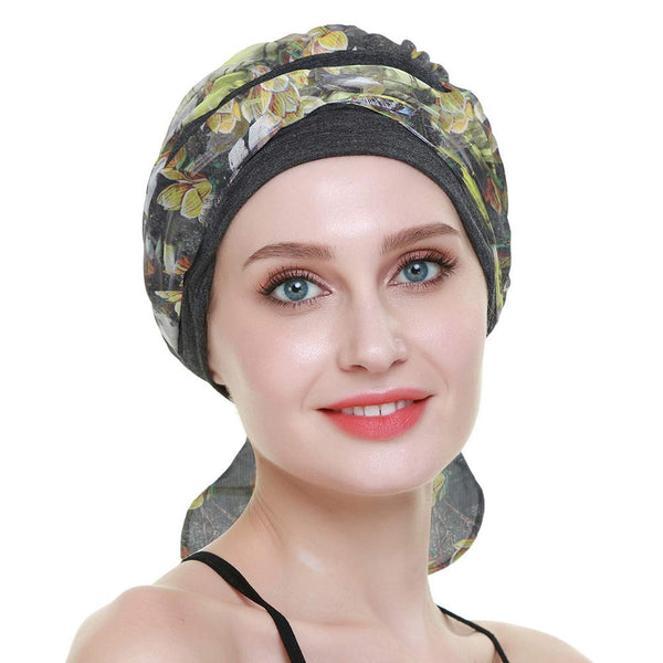 Chemo headwrap skjerf for hårtap Kvinner Kreft Hodeklær Medisinske gaver til alopecia