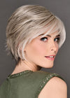 GABOR MAKE A STATEMENT Layered Modern Chin-Length Bob Wig, Designer Series by Hairuwear, Average Cap Size, GF4-6 Black Coffee