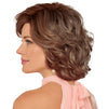 GABOR Blushing Beauty Mid-Length Barrel Curl Wig by Hairuwear, Average Size Cap, GL12-16 Golden Walnut