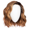 GABOR Dress Me Up Shoulder-Length Pageboy Layered and Wavy Wig by Hairuwear, Average Cap, GF4-6 Black Coffee