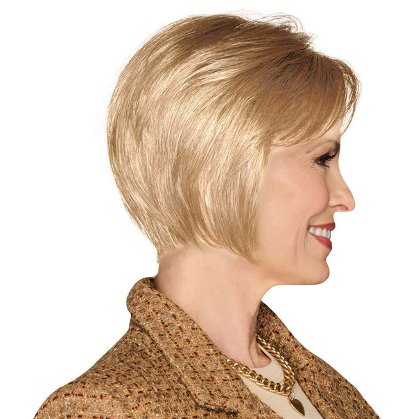 GABOR Bend The Rules Chin Length Boy Cut Wig by Hauruwear, Average Cap, GL11-25 Honey Pecan